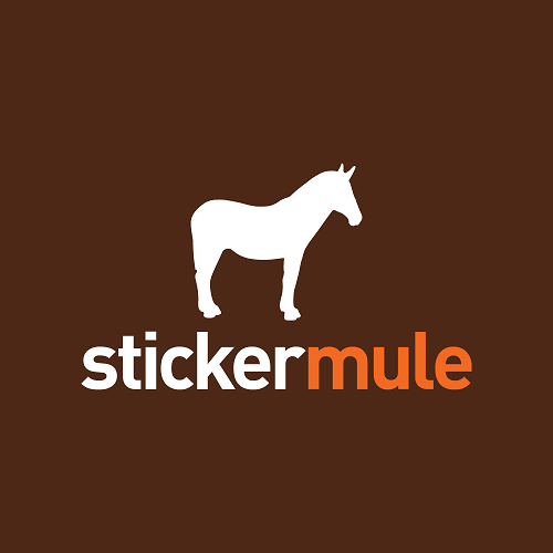 Stickermule Aktion · 1$ für 10 Sticker · Günstiges Marketing